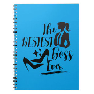 The Bestest Lady Boss Notebook