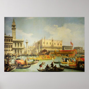 The Betrothal of the Venetian Doge to Adriatic Poster