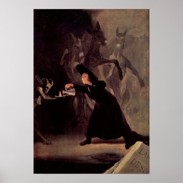 The Bewitched Man By Francisco Goya 1798 Poster (Front)