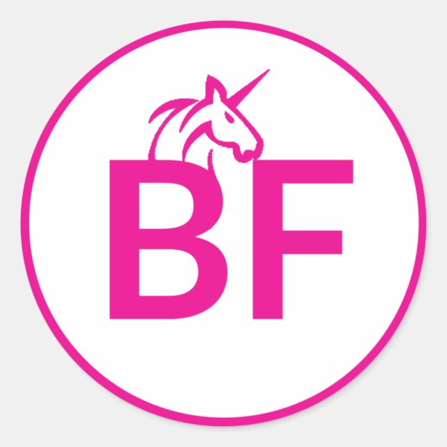 The BF Sticker (Front)