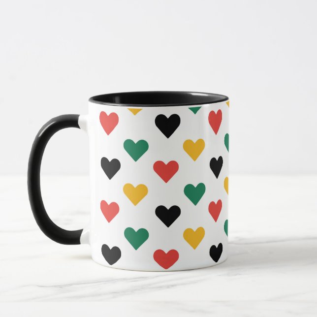 The BHM Hearts Mug (Gauche)