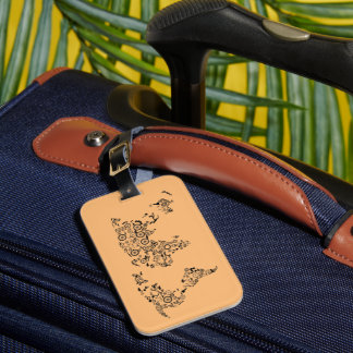 The Bicycle world Luggage Tag