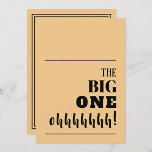 The BIG 100 Birthday Invitations