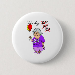 The Big 50 2 Inch Round Button