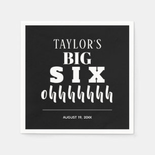 The BIG 60th Birthday Party Napkin