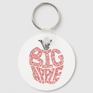 THE BIG APPLE KEYCHAIN