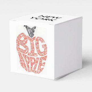 THE BIG APPLE - MINIFACES FAVOR BOX