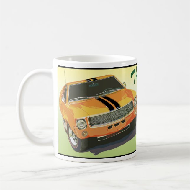 The Big Bad Orange Coffee Mug (Left)