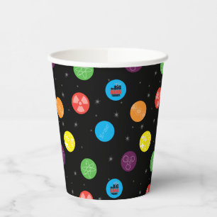 The Big Bang Theory Black Pattern Paper Cups