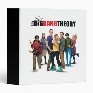 The Big Bang Theory Characters Binder