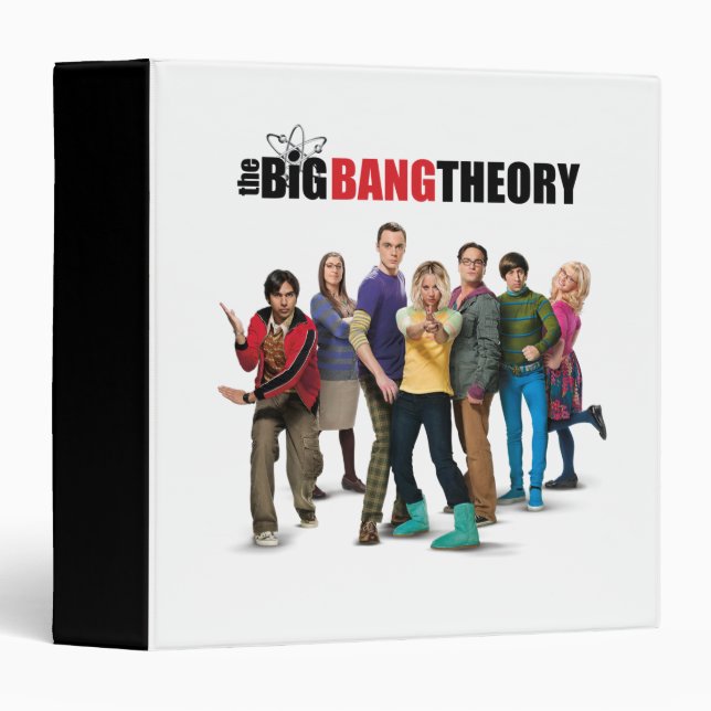 The Big Bang Theory Characters Binder (Front/Spine)