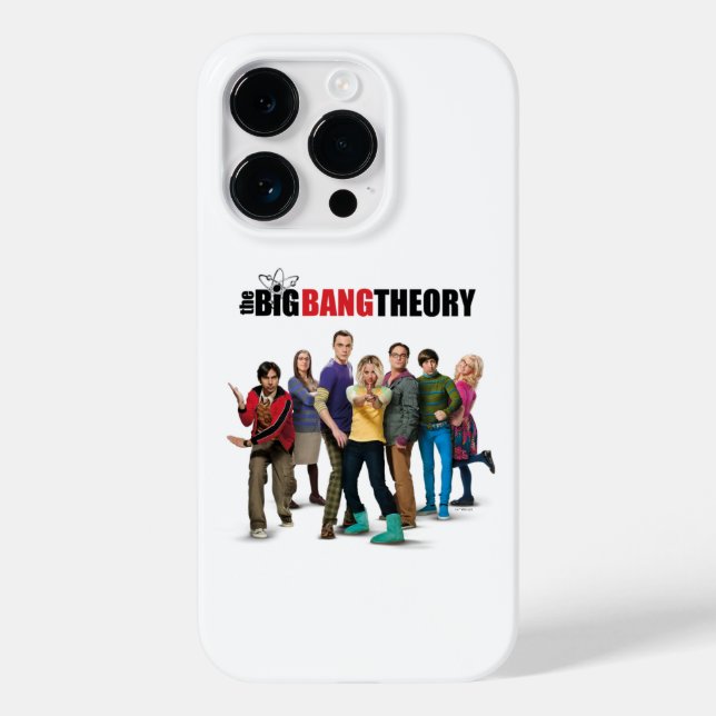 The Big Bang Theory Characters Case-Mate iPhone Case (Back)