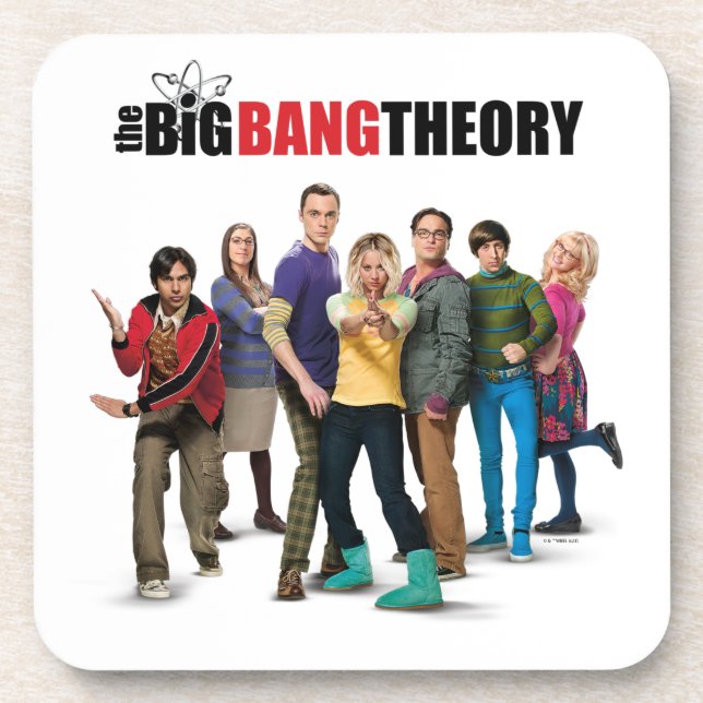 The Big Bang Theory Characters Coaster (Front)