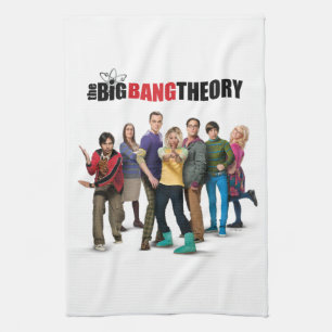 The Big Bang Theory Characters Kitchen Towel