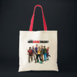 The Big Bang Theory Characters Tote Bag<br><div class="desc">This graphic features all your favourite characters from The Big Bang Theory.</div>