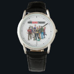 The Big Bang Theory Characters Watch<br><div class="desc">This graphic features all your favourite characters from The Big Bang Theory.</div>