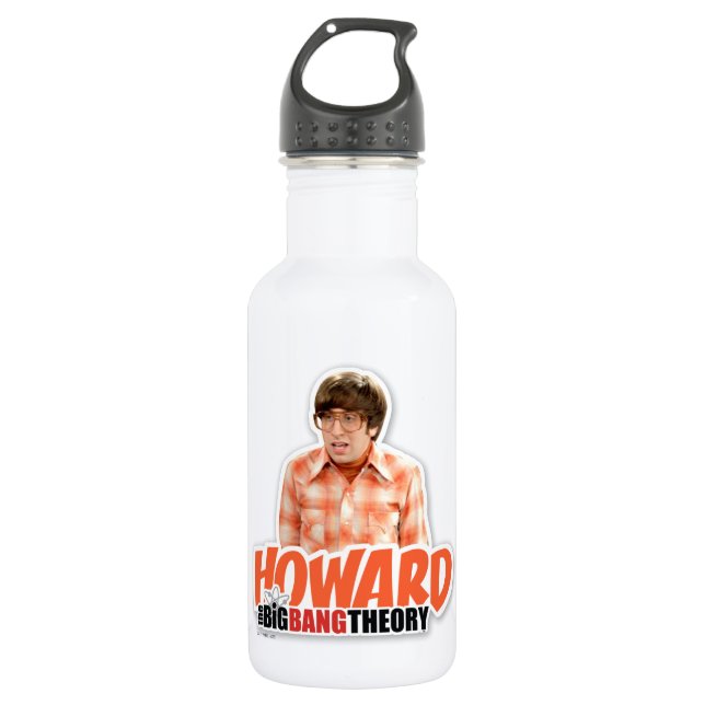 The Big Bang Theory | Howard 532 Ml Water Bottle (Front)