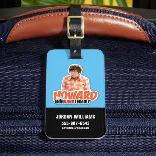 The Big Bang Theory   Howard Luggage Tag