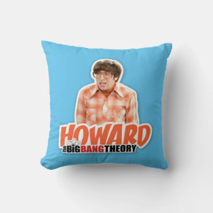The Big Bang Theory   Howard Throw Pillow