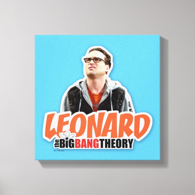 The Big Bang Theory | Leonard Canvas Print (Front)
