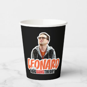 The Big Bang Theory   Leonard Paper Cups