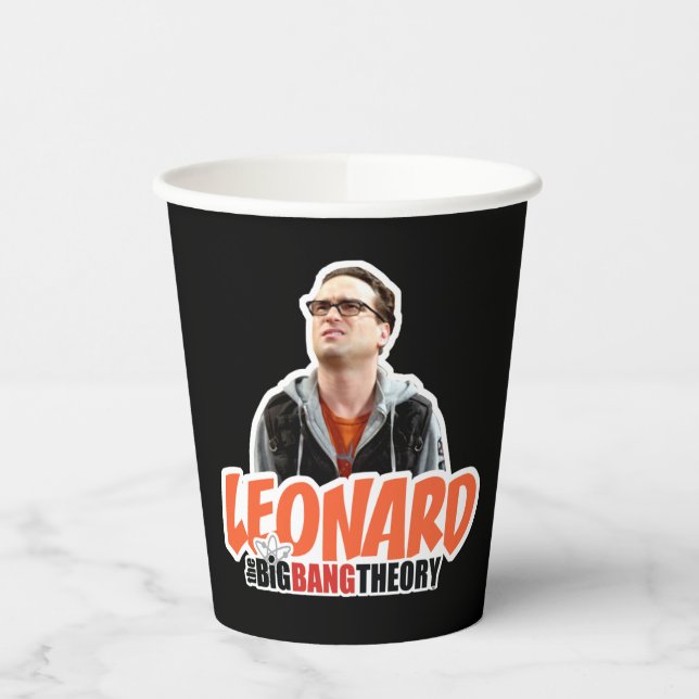 The Big Bang Theory | Leonard Paper Cups (Left)