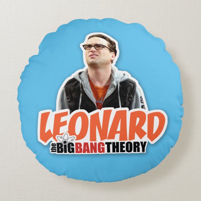 The Big Bang Theory | Leonard Round Pillow (Front)