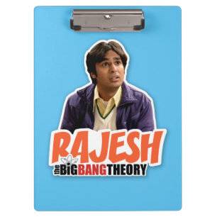 The Big Bang Theory   Rajesh Clipboard