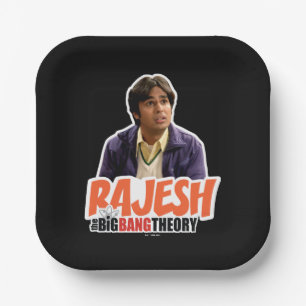 The Big Bang Theory   Rajesh Paper Plate