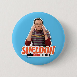 The Big Bang Theory Sheldon 2 Inch Round Button