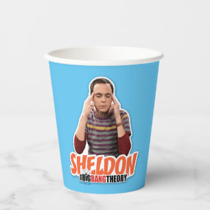 The Big Bang Theory   Sheldon Paper Cups