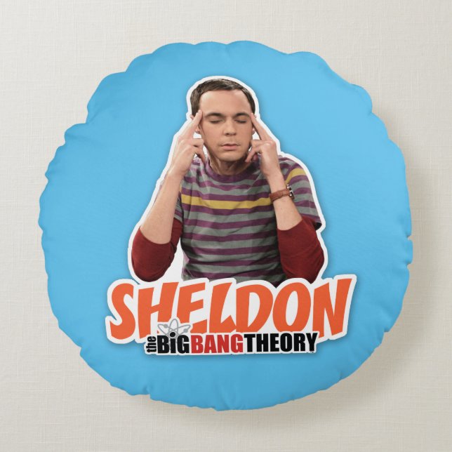 The Big Bang Theory | Sheldon Round Pillow (Front)