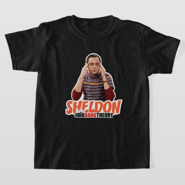 The Big Bang Theory | Sheldon T-Shirt (Laydown)