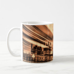The Big Ben in retro style in London Coffee Mug