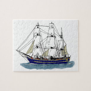 The Big Blue - Tall Ship Jigsaw Puzzle