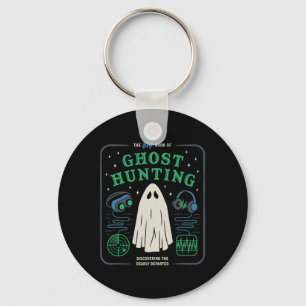 The Big Book Of Ghost Hunting Funny Halloween Keychain