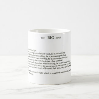 The Big Boss Coffee Mug