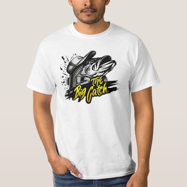 The Big Catch- Mens Tee (Front)