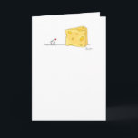 THE BIG CHEESE birthday by Boynton Card<br><div class="desc">A Boynton classic returns: a small mouse encounters a cheese of intimidating presence.</div>