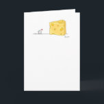 THE BIG CHEESE birthday by Boynton Card<br><div class="desc">A Boynton classic returns: a small mouse encounters a cheese of intimidating presence.</div>