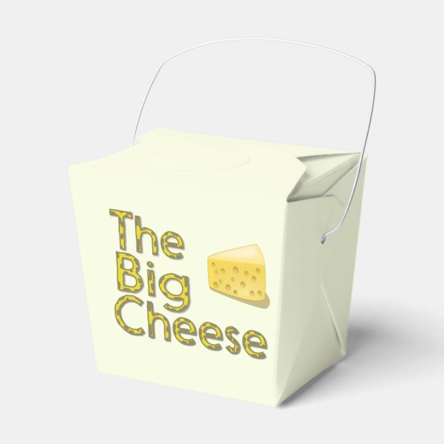 The Big Cheese Favor Box (Front Side)