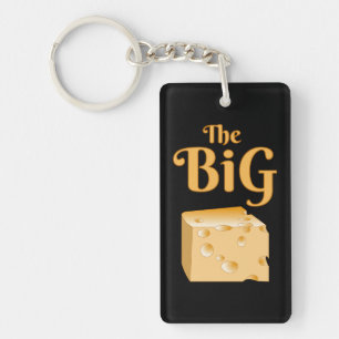 The Big Cheese Keychain