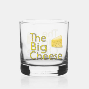 The Big Cheese Wedge Whiskey Glass