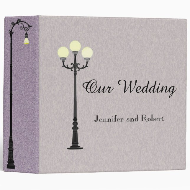 The Big Easy Wedding Binder (Front/Spine)