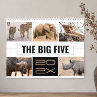 The Big Five Wild Animals African Safari Photo
