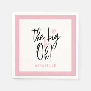 The big four oh! 40th birthday party favour decor napkin