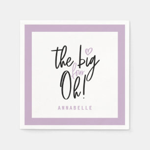 The big four oh! 40th birthday party favour decor napkin