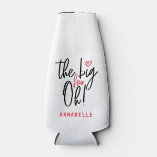 The big four oh! 40th birthday party favour gift  bottle cooler