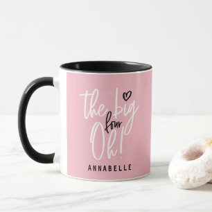The big four oh! 40th birthday party favour gift c mug