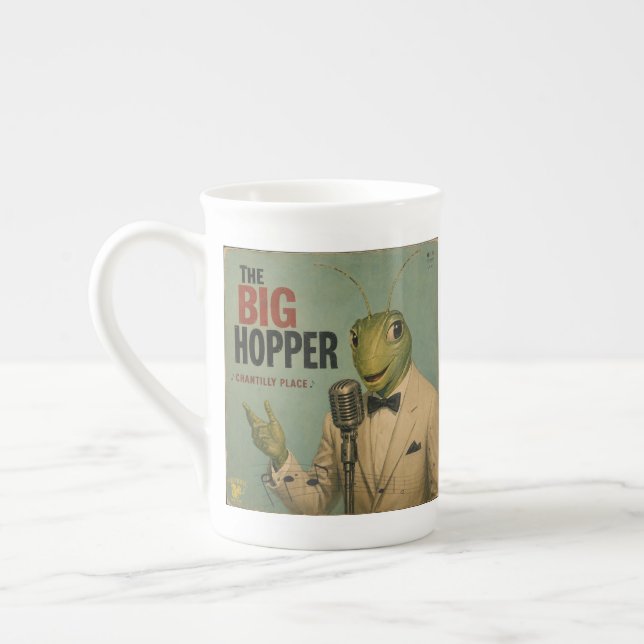 The Big Hopper Album: a Parody Bone China Mug (Left)